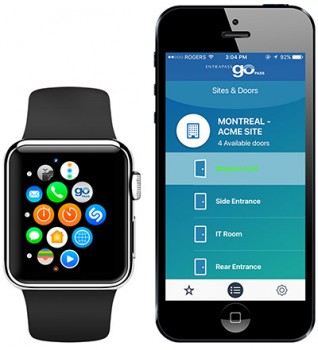 Tyco Security Brings Access Control to Apple Watch