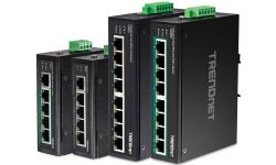 TRENDnet Launches New Industrial Fast Ethernet DIN-Rail Switches