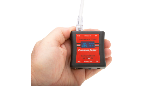Platinum Tools Releases TPS200C Pocket-Sized PoE++ Tester