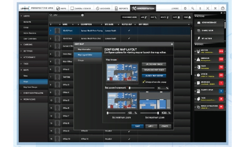 LENSEC Perspective VMS Now Integrates Security System Sensors