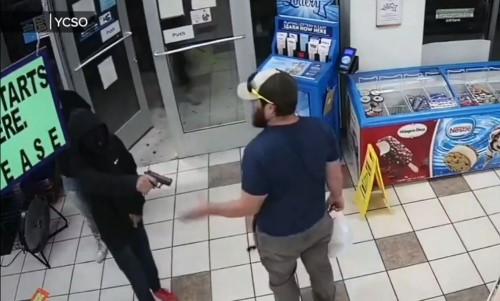 Top 9 Surveillance Videos of the Week: Former Marine Foils Armed Robbery